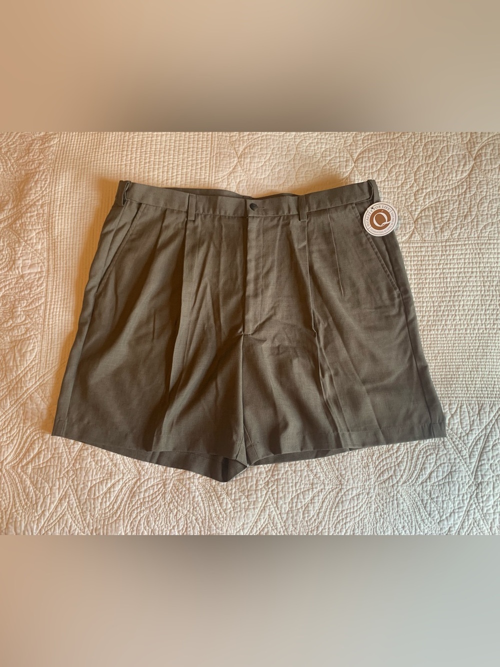 New Haggar No Iron Linen Shorts